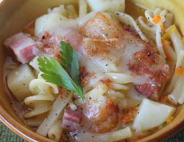 寒い日に食べたい！カチョカヴァッロのスープでポッカポカ。｜簡単レシピ